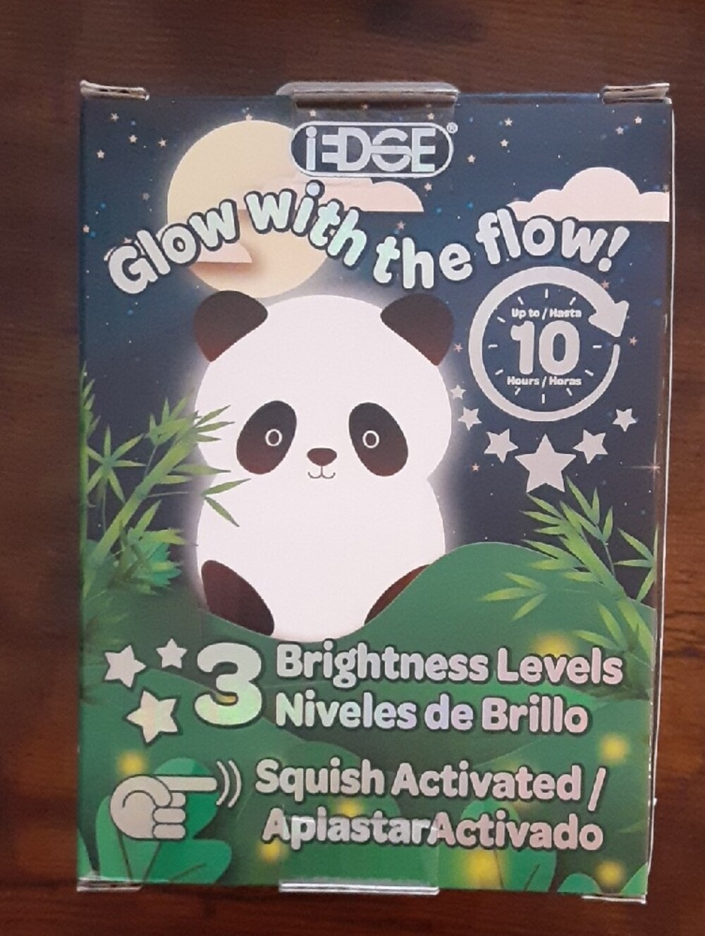 edge White and Black Panda Squishy Desk Light - Picture 4 of 6